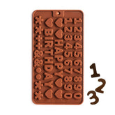 NUMERICAL AND BIRTHDAY CHOCOLATE MOULD